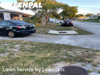 Yard Cutting in Oakland Park, 33309, Yard Work by Lawnsetc, work completed in Nov , 2025