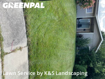 Lawn Cuttingin Orland Park,60462,Lawn Mowing Service by K&S Landscaping, work completed in Feb , 2026