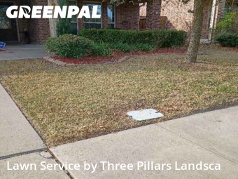 Lawn mowed in Forney, 75126