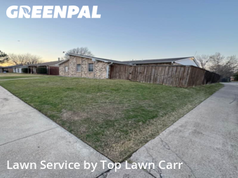 Lawn mowed in Grand Prairie, 75052