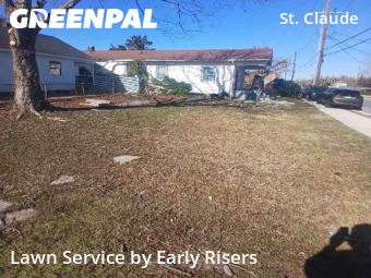 Landscaping Cleanup In New Orleans,70117,Landscaping Maintenance by Early Risers, work completed in Feb , 2026