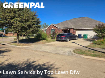 Lawn Cutin Denton,76209,Lawn Mow by Top Lawn Dfw, work completed in Oct , 2025