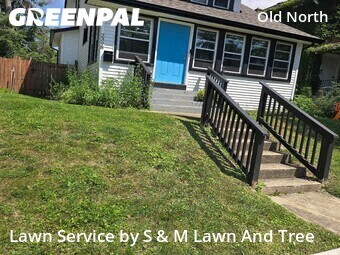 Lawn mowed in Columbus, 43202