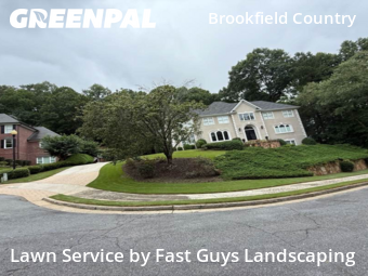 Yard Mowingin Roswell,30075,Lawn Mowing Service by Fast Guys Landscaping, work completed in Nov , 2025