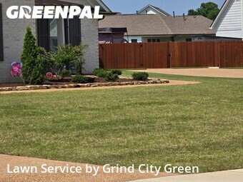 Lawn Mowing Servicein Arlington,38002,Lawn Care by Grind City Green, work completed in Jun , 2026