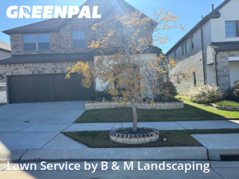 Lawn Cuttingin Lewisville,75056,Yard Cutting by B & M Landscaping, work completed in Dec , 2025