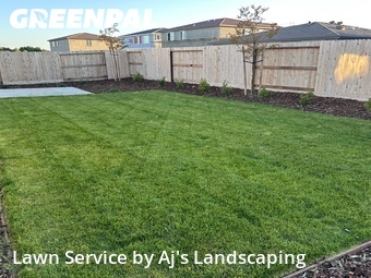Lawn mowing work completed in Manteca, CA