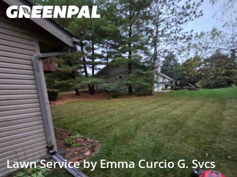 Lawn Care in Madison, 53719, Yard Mowing by Emma Curcio G. Svcs, work completed in Oct , 2025
