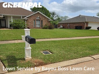 Lawn mowed in Bossier City, 71112