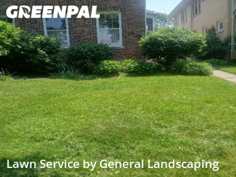 Grass Cutin Oak Park,60302,Lawn Service by General Landscaping , work completed in Nov , 2025