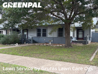 Yard Cuttingin New Braunfels,78130,Grass Cut by Grutas Lawn Care Ogs, work completed in Dec , 2025
