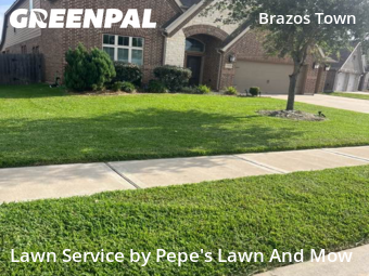Lawn Mowin Rosenberg,77471,Lawn Care by Pepe's Lawn And Mow, work completed in Dec , 2025