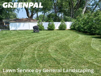 Yard Cuttingin Des Plaines,60016,Yard Mowing by General Landscaping , work completed in Dec , 2025