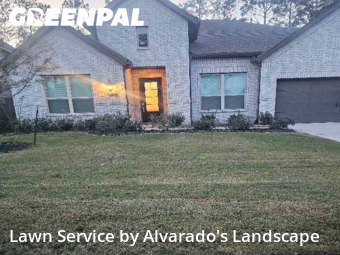 Lawn Mowingin Porter,77365,Yard Cutting by Alvarado's Landscape, work completed in Dec , 2025