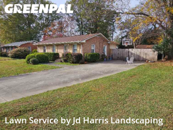 Front Yard Mowing in Burlington, 27215, Yard Upkeep by Jd Landscaping, work completed in Nov , 2025