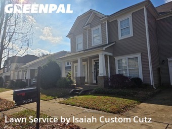 Lawn Care Servicein Huntersville,28078,Grass Cutting by Isaiah Custom Cutz, work completed in Dec , 2025