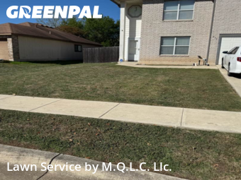 Lawn Cutin New Braunfels,78130,Lawn Cut by M.Q.L.C. Llc., work completed in Dec , 2025