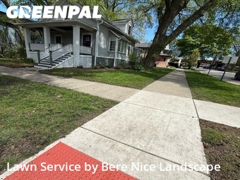 Grass Cutin Evanston,60202,Lawn Maintenance by Bere Nice Landscape, work completed in Jun , 2026