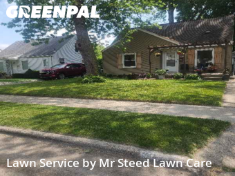Yard Mowingin Oak Park,48237,Lawn Service by Mr Steed Lawn Care, work completed in Dec , 2025