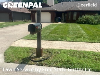 Lawn Mowingin Lawrence,66049,Lawn Maintenance by Free State Gutter Llc, work completed in Jun , 2026