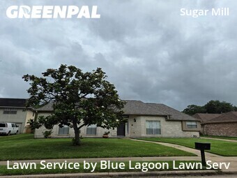 Lawn Cutin Sugar Land,77498,Grass Cutting by Blue Lagoon Lawn Serv, work completed in Jul , 2026
