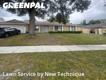 Lawn Maintenancein Apopka,32703,Yard Mowing by New Technique, work completed in Nov , 2025