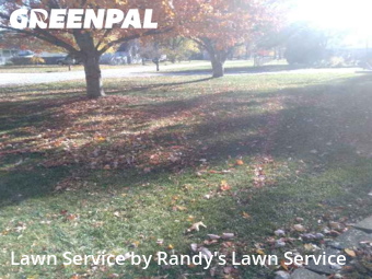 Grass Care in Mishawaka, 46545, Grass Care by Randy's Lawn Service, work completed in Nov , 2025