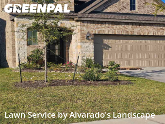 Yard Cuttingin Porter,77365,Lawn Care by Alvarado's Landscape, work completed in Nov , 2025