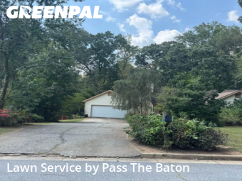 Lawn Management in Jonesboro, 30236, Backyard Mowing by Pass The Baton, work completed in Nov , 2025
