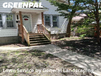 Lawn Care Servicein Evanston,60202,Lawn Cutting by General Landscaping , work completed in Nov , 2025