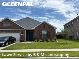 Lawn Maintenancein Euless,76039,Lawn Cut by B & M Landscaping, work completed in Dec , 2025