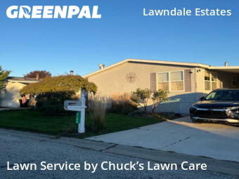 Lawn Mowing Servicein Saginaw,48603,Lawn Cut by Chuck’s Lawn Care , work completed in Oct , 2025