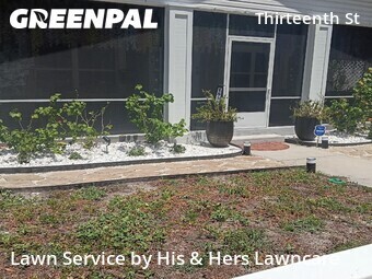Affordable Landscaping In St. Petersburg,33705,Landscaping Cleanup by His & Hers Lawncare, work completed in Jul , 2026
