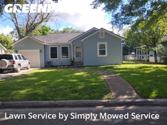 Lawn Mowingin Baytown,77520,Yard Mowing by Simply Mowed Service, work completed in Jan , 2026
