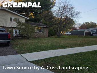 Lawn Maintenance in Stow, 44224, Grass Services by A. Criss Landscaping, work completed in Nov , 2025