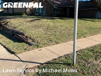Lawn Care Servicein Euless,76039,Lawn Mowing by Michael Mows, work completed in Dec , 2025