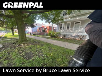 Grass Cutin Cicero,60804,Lawn Maintenance by Bruce Lawn Service, work completed in Dec , 2025