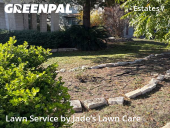 Affordable Landscaping In San Antonio,78244,Landscaping by Jade’s Lawn Care , work completed in Dec , 2025