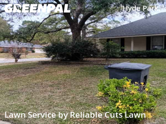 Lawn Work in Shreveport, 71118, Grass Cutting by Reliable Cuts Lawn, work completed in Dec , 2025