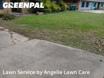 Lawn Mowing Servicein Lafayette,70506,Lawn Cutting by Angelle Lawn Care , work completed in Jun , 2026