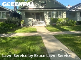 Yard Mowingin Oak Park,60302,Lawn Mow by Bruce Lawn Service, work completed in Jul , 2026