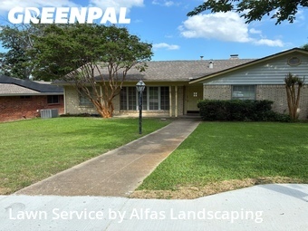 Lawn Cutin Plano,75093,Grass Cutting by Alfas Landscaping, work completed in Jun , 2026