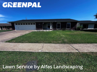 Lawn Mowin The Colony,75056,Lawn Maintenance by Alfas Landscaping, work completed in Nov , 2025