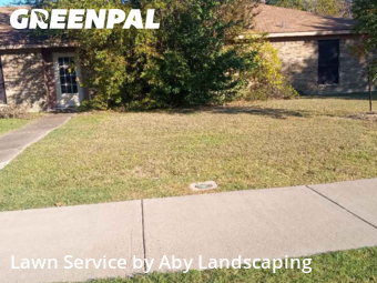 Weekly Mowing in Rowlett, 75088, Grass Cutting by Aby Landscaping, work completed in Dec , 2025