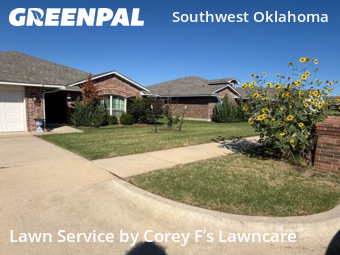 Lawn Care Servicein Yukon,73099,Lawn Care by Corey F’s Lawncare, work completed in Nov , 2025