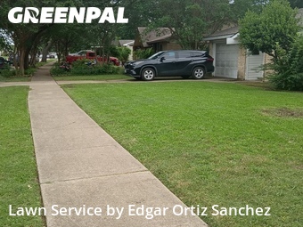 Grass Cutin Garland,75043,Lawn Mowing by Edgar Ortiz Sanchez, work completed in Jun , 2026