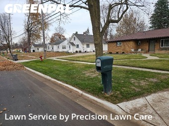 Grass Cutting in Midland, 48640, Lawn Services by Precision Lawn Care, work completed in Nov , 2025