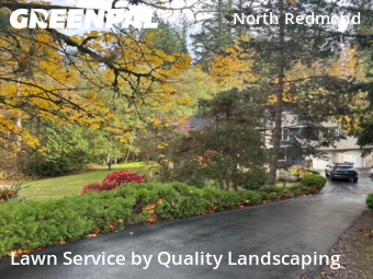 Yard Cutting in Redmond, 98052, Lawn Cutting by Quality Landscaping, work completed in Nov , 2025