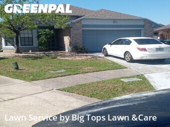 Lawn mowed in University, 32817