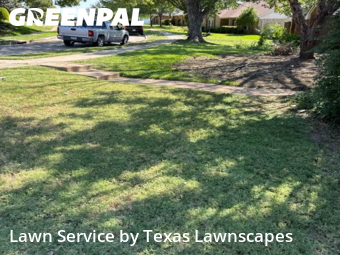 Yard Mowingin The Colony,75056,Lawn Service by Texas Lawnscapes, work completed in Dec , 2025